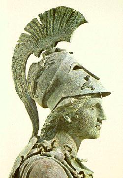 Athena Goddess Of Wisdom And War Statue