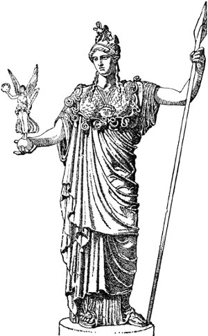 Athena Goddess Of Wisdom And War Symbols