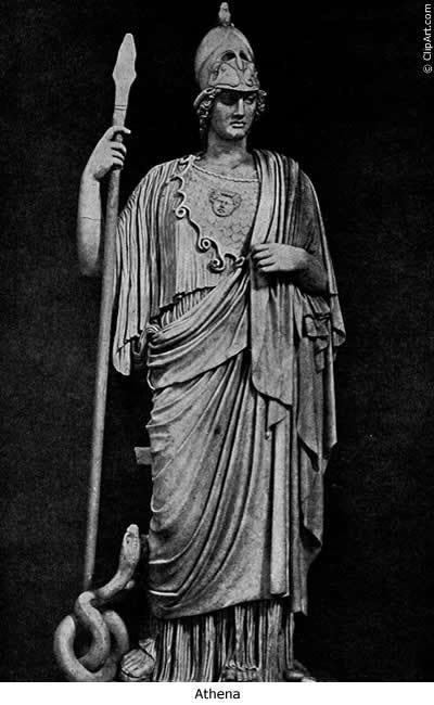 Athena Greek Goddess Of Wisdom