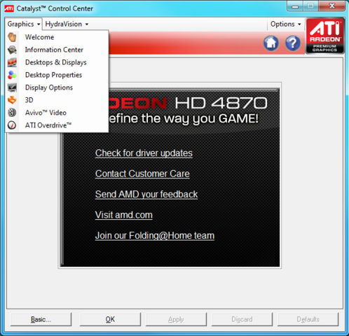 Ati Catalyst Control Center Not Working Windows 7