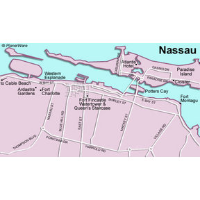 Atlantis Bahamas Map Nassau