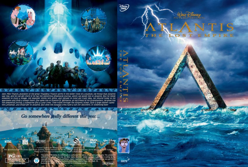 Atlantis The Lost Empire Blu Ray Release Date