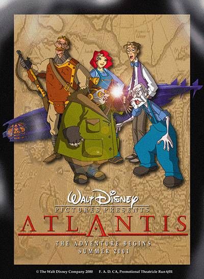 Atlantis The Lost Empire Characters