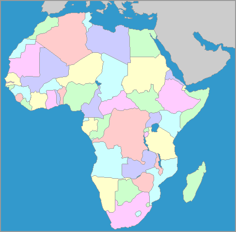 Atlas Mountains In Africa Map