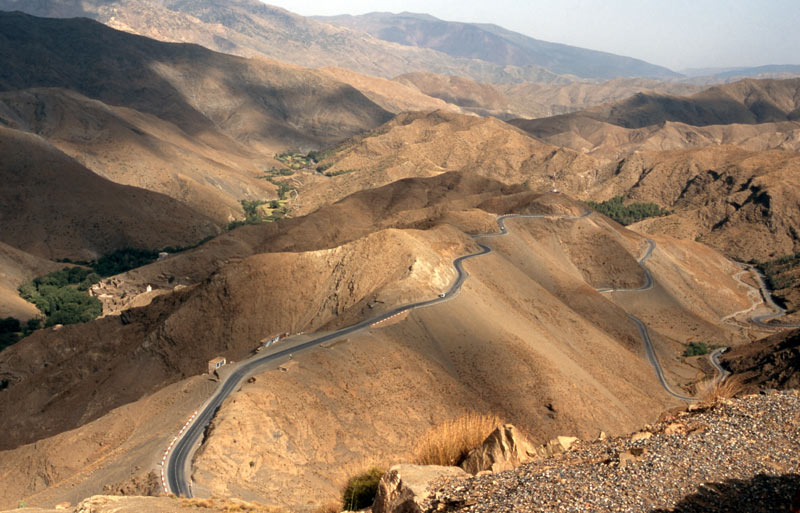 Atlas Mountains Morocco Road