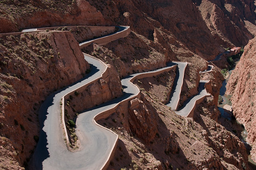 Atlas Mountains Morocco Road