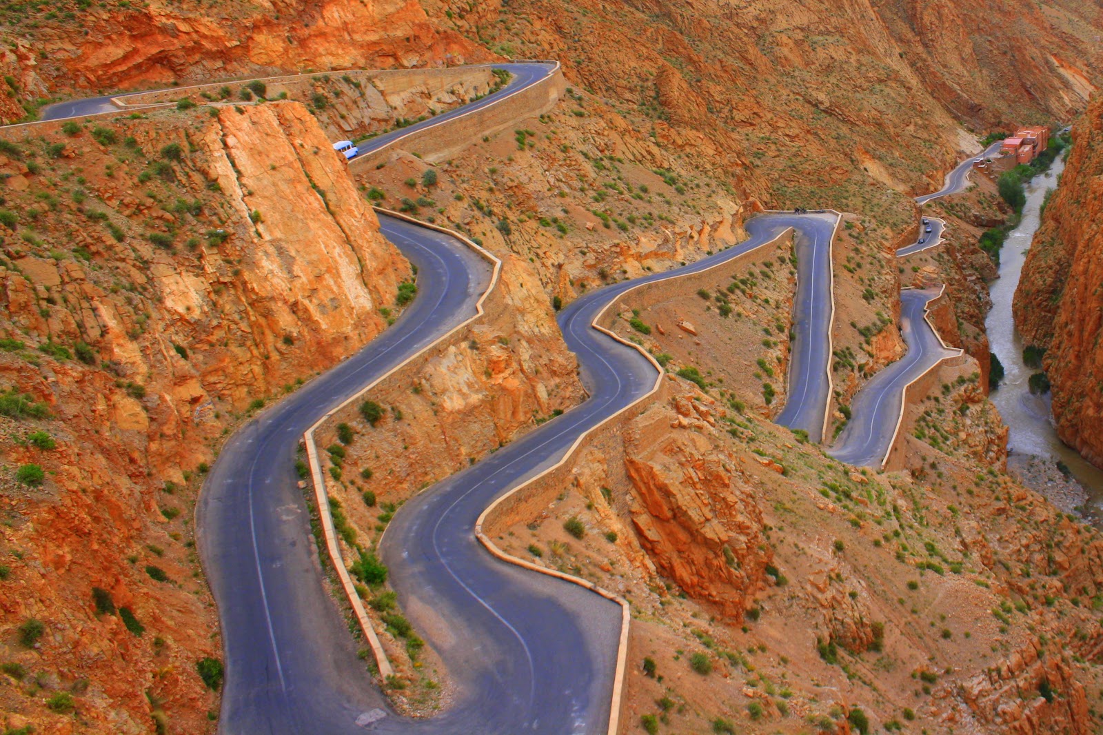 Atlas Mountains Morocco Road