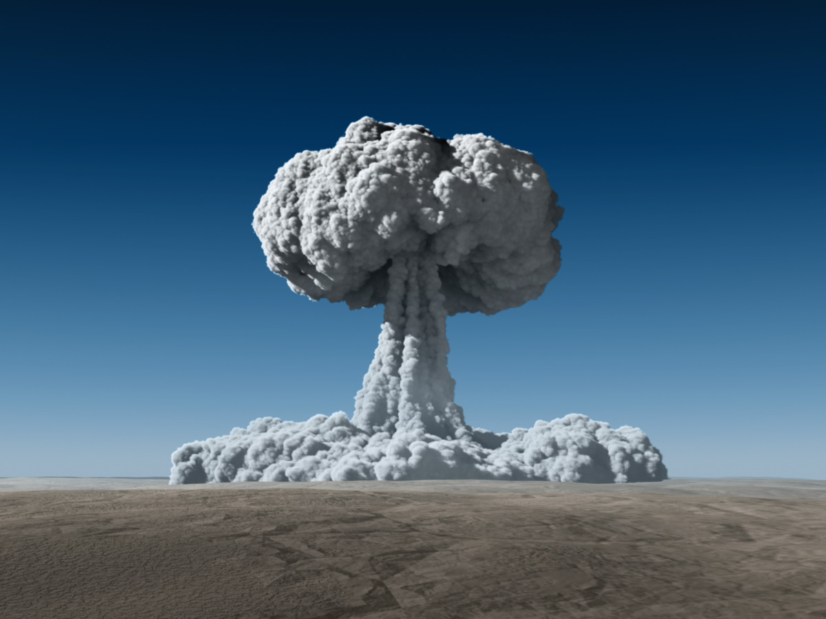 Atomic Bomb Explosion Video