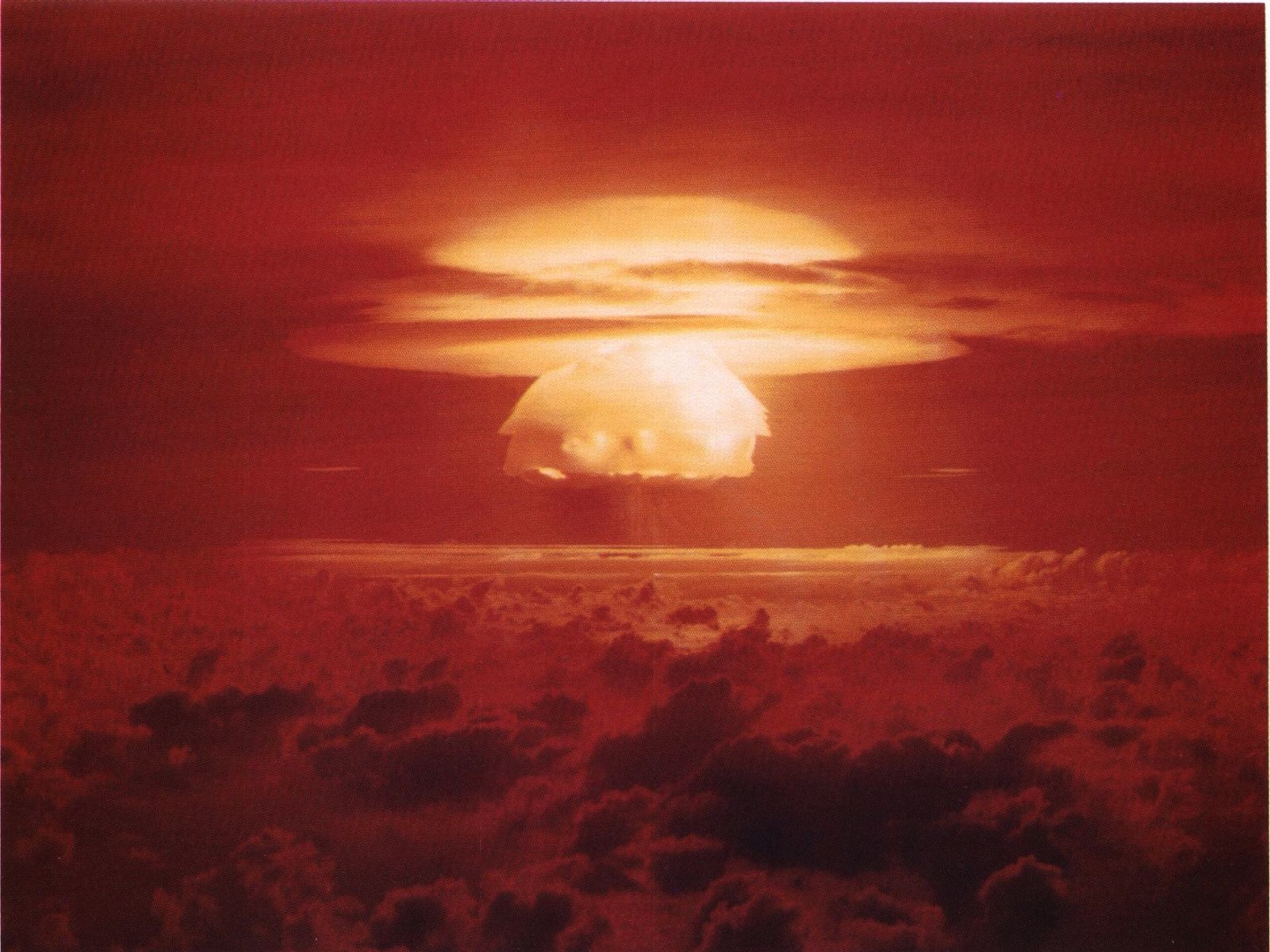 Atomic Bomb Explosion Wallpaper