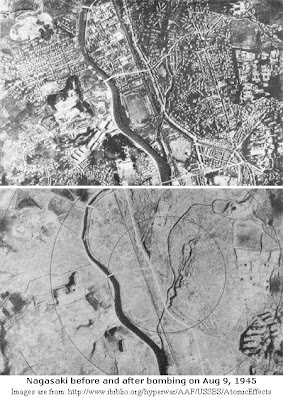 Atomic Bomb Hiroshima Before And After