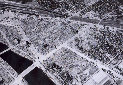 Atomic Bomb Hiroshima Before And After