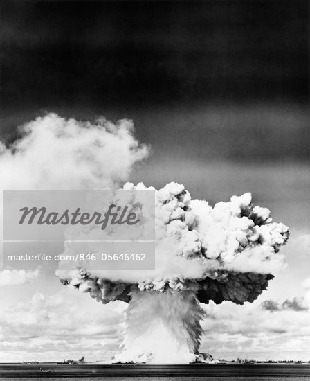 Atomic Bomb Mushroom Cloud