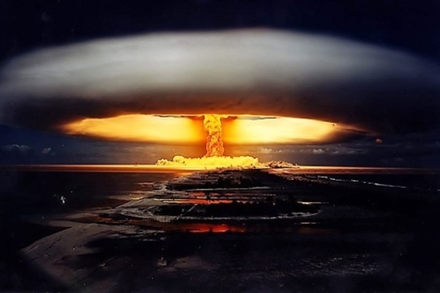 Atomic Bomb Mushroom Cloud Video