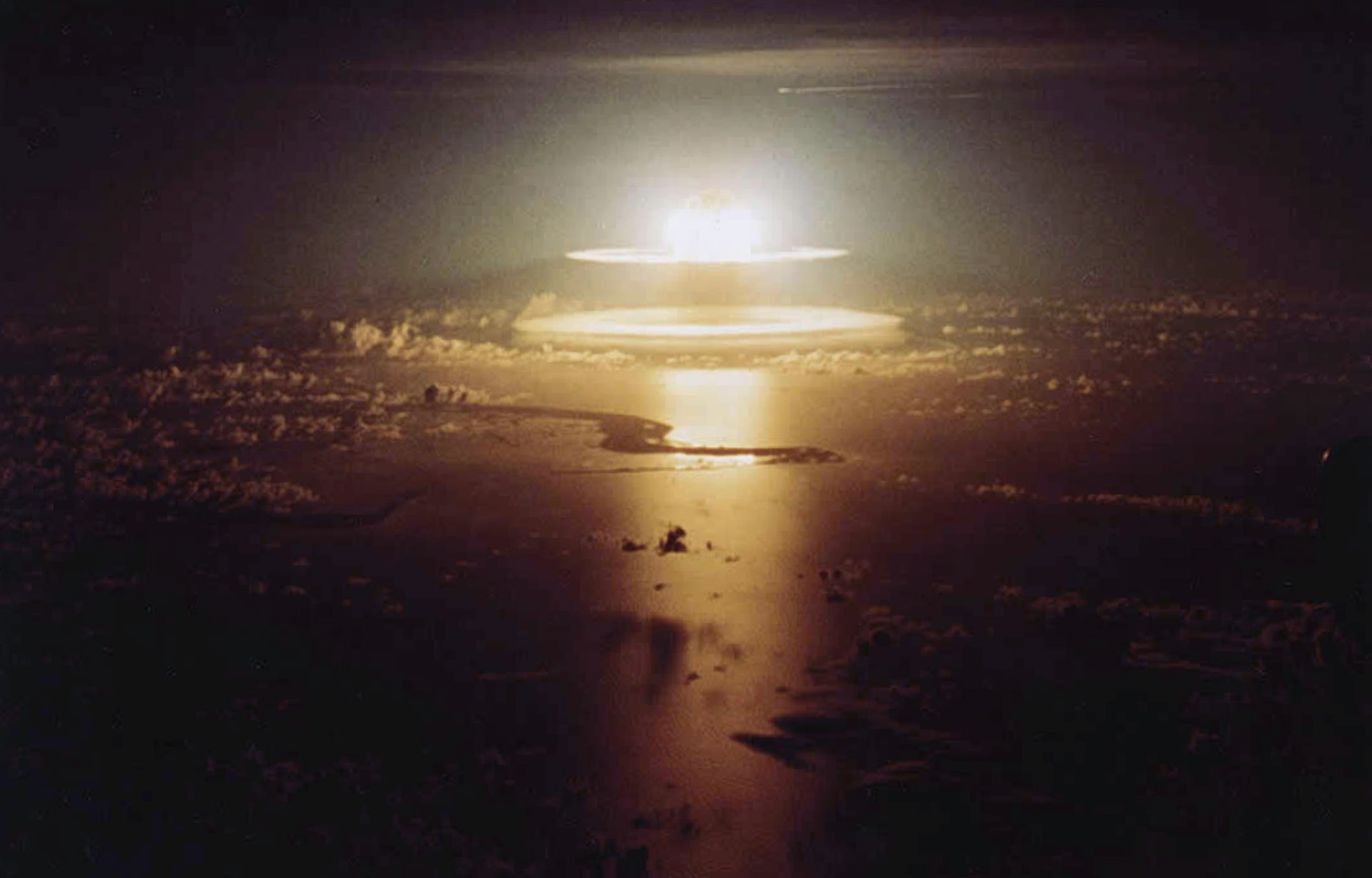 Atomic Bomb Mushroom Cloud Video