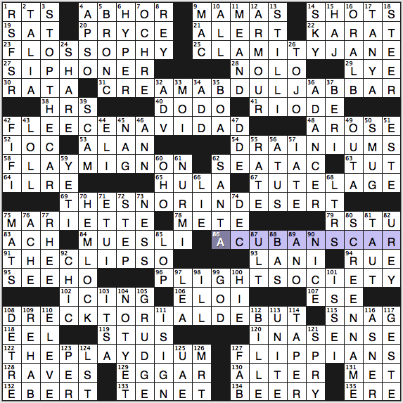 Atomic Number 12 Crossword