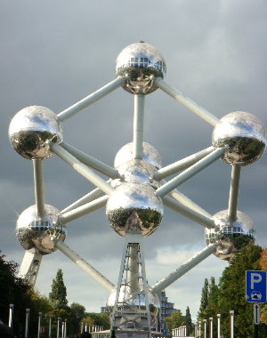 Atomium Structure Brussels Belgium