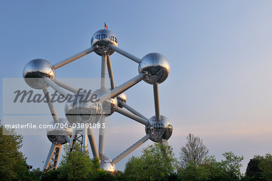 Atomium Structure Brussels Belgium