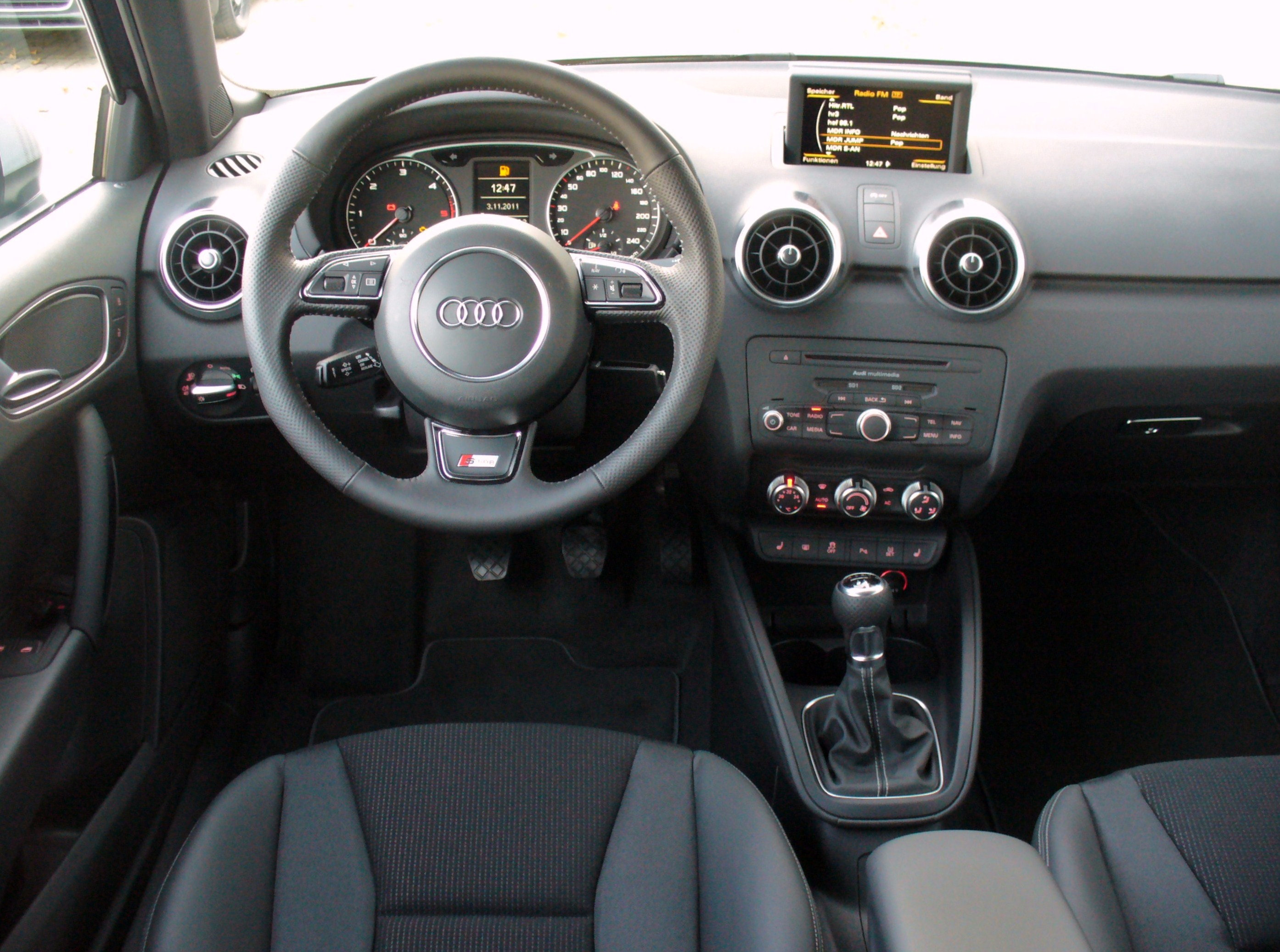 Audi A1 Interior Pics