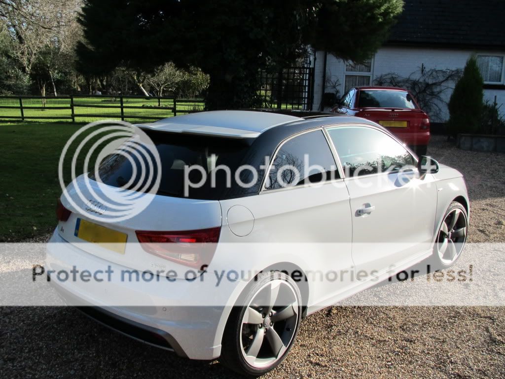 Audi A1 S Line Glacier White