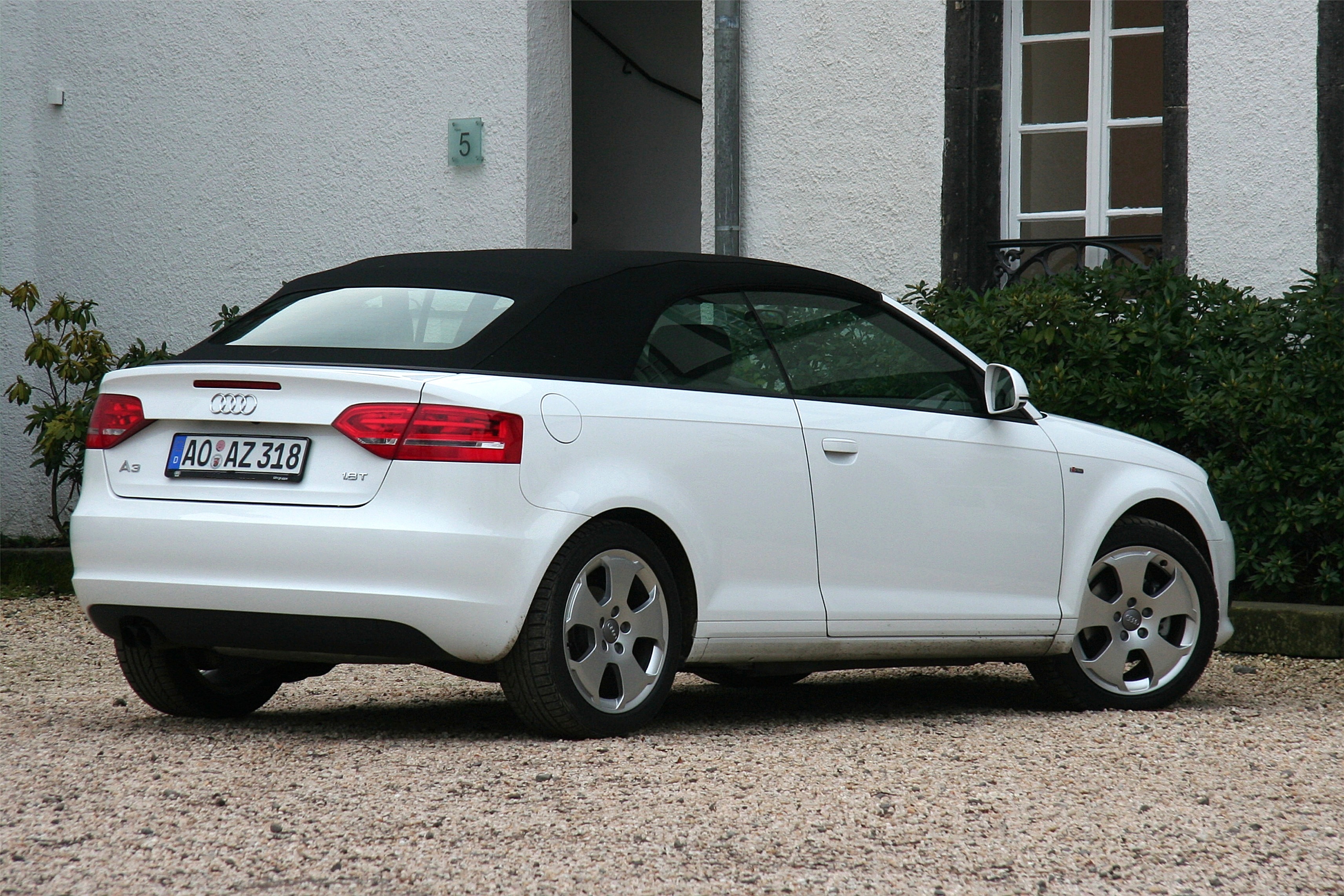 Audi A3 Convertible White