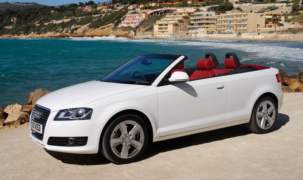 Audi A3 Convertible White