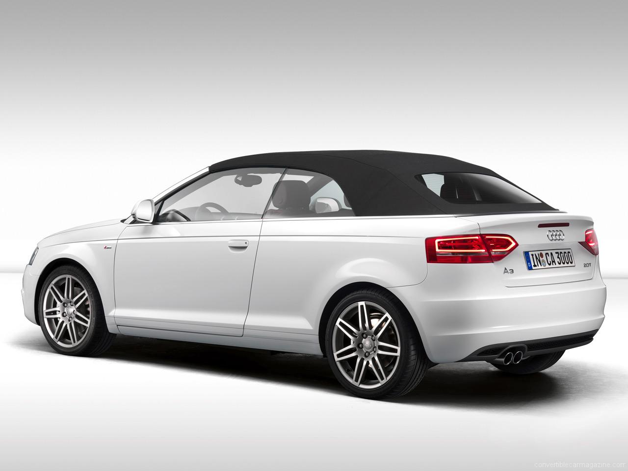 Audi A3 Convertible White