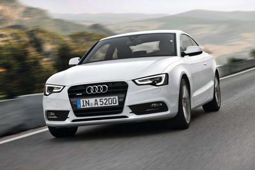 Audi A5 Black Edition White