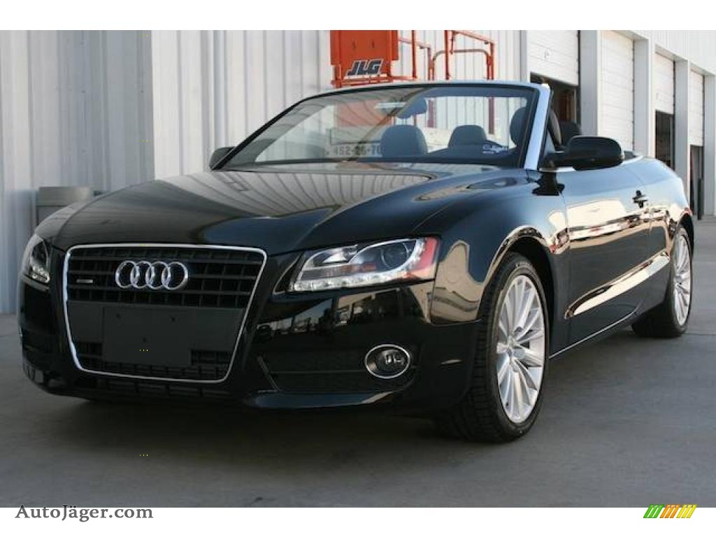 Audi A5 Cabriolet Black