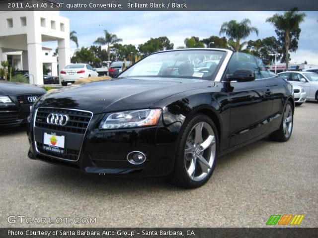 Audi A5 Convertible Black