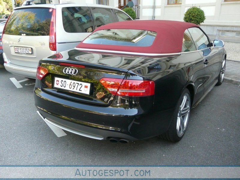 Audi A5 Convertible Black