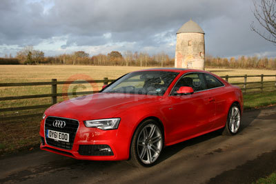 Audi A5 Coupe Red