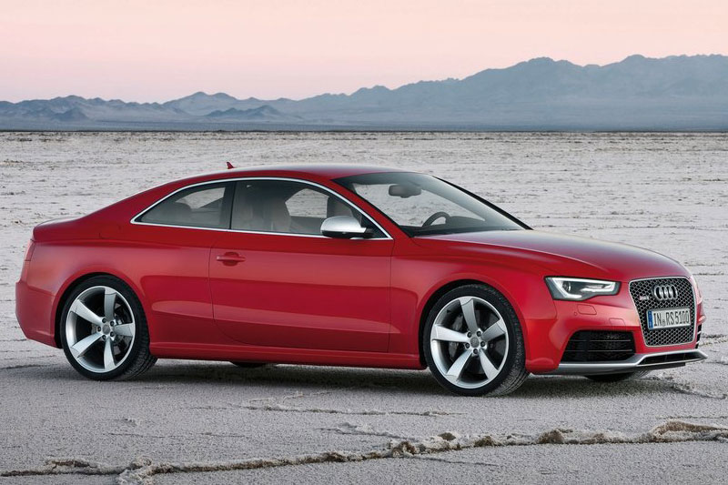 Audi A5 Coupe Red