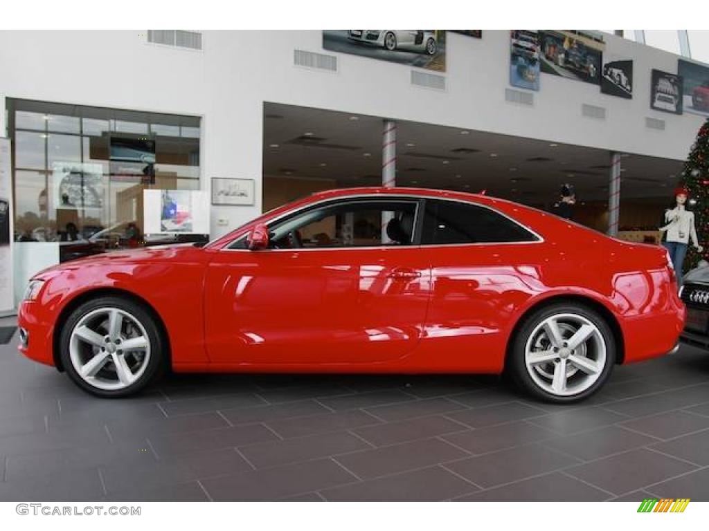 Audi A5 Coupe Red