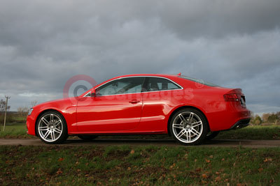 Audi A5 Coupe Red