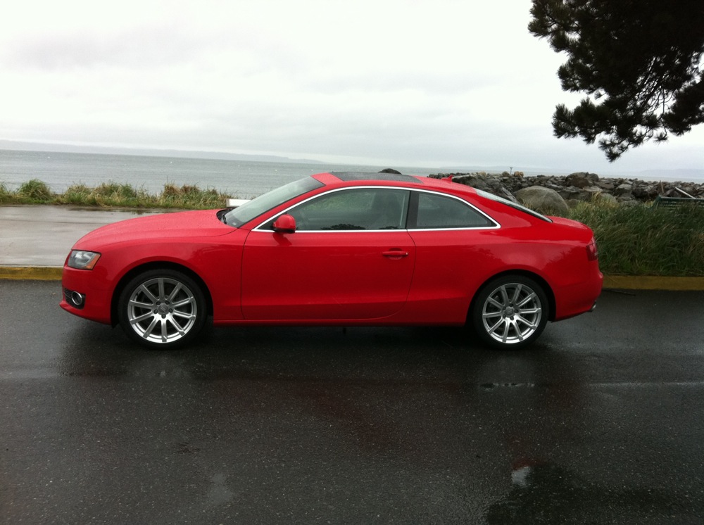 Audi A5 Coupe Red