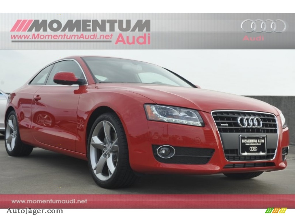 Audi A5 Coupe Red