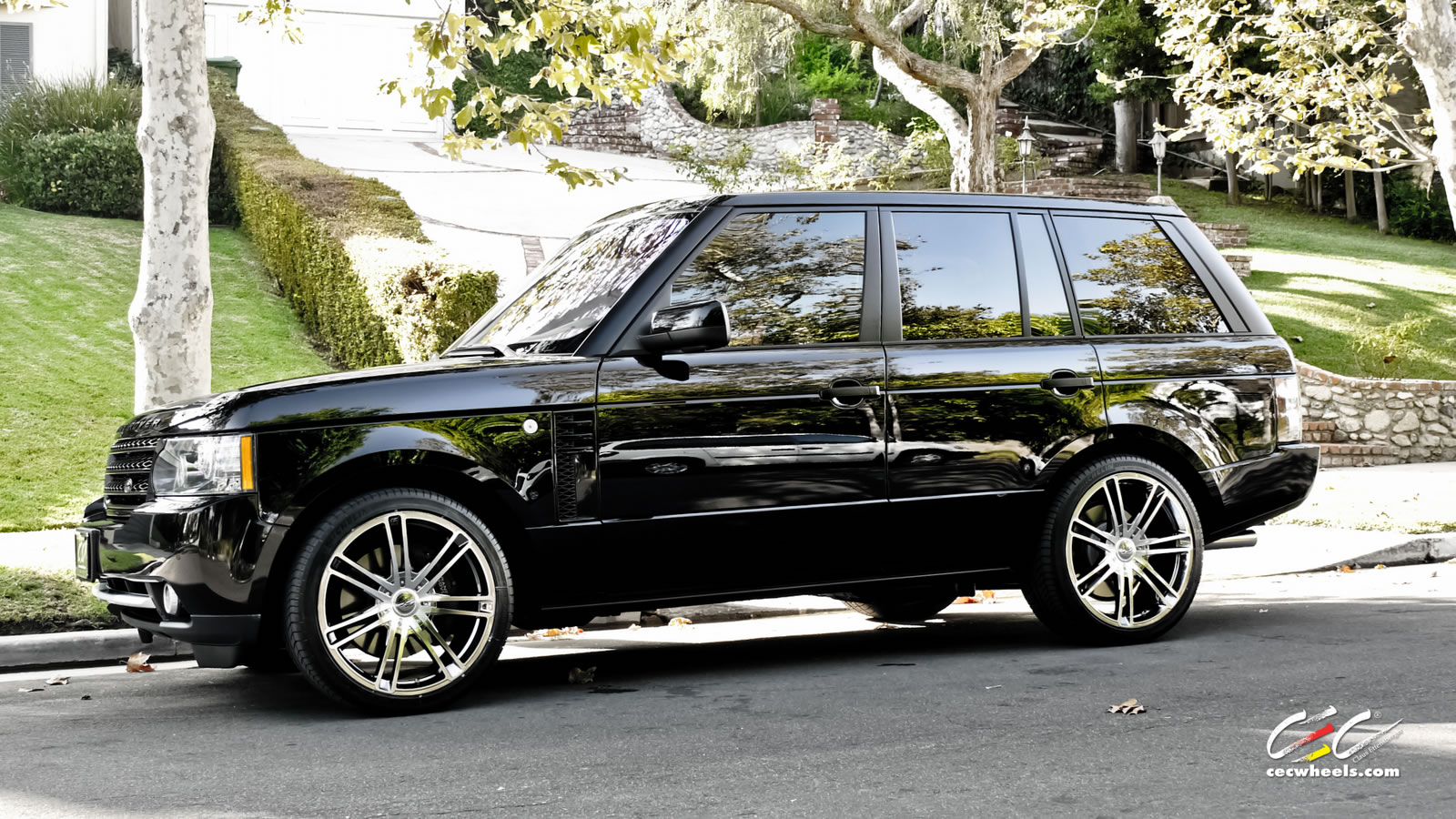 Audi Q7 Black Rims