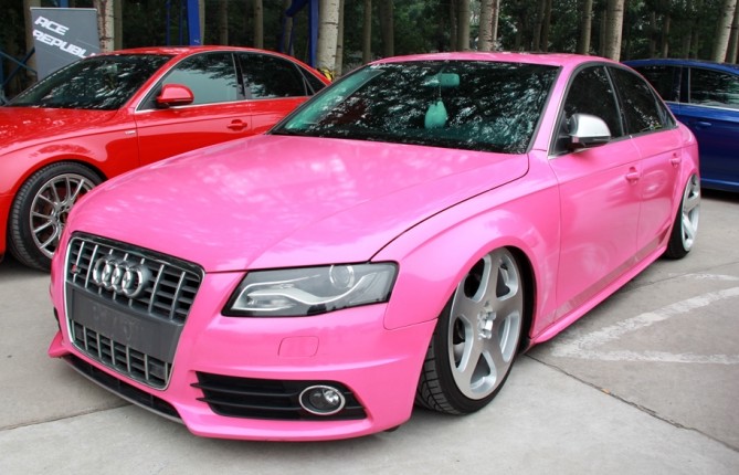 Audi Tt Convertible Pink