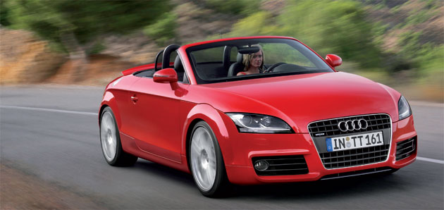 Audi Tt Convertible Red