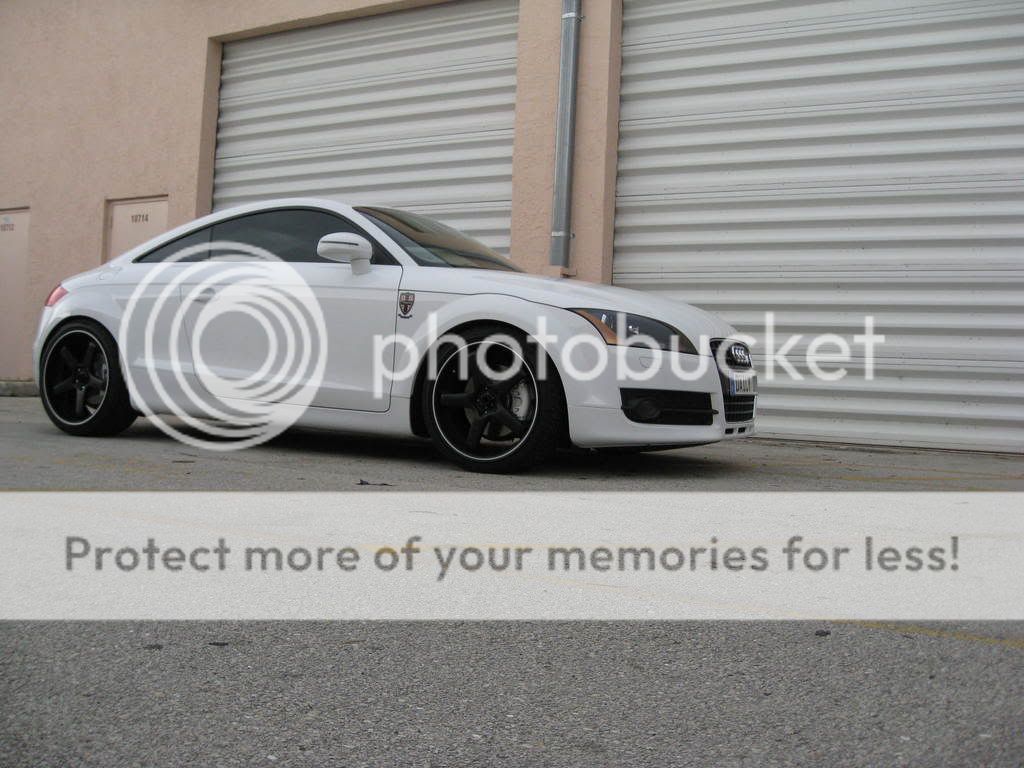 Audi Tt White Black Wheels