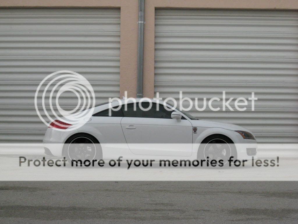 Audi Tt White Black Wheels