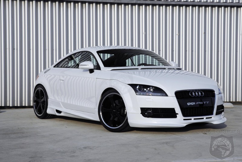 Audi Tt White Black Wheels