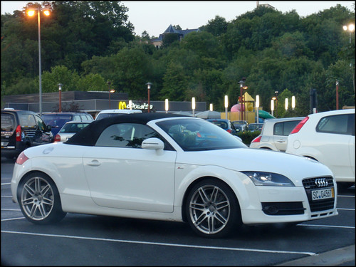 Audi Tt White Convertible