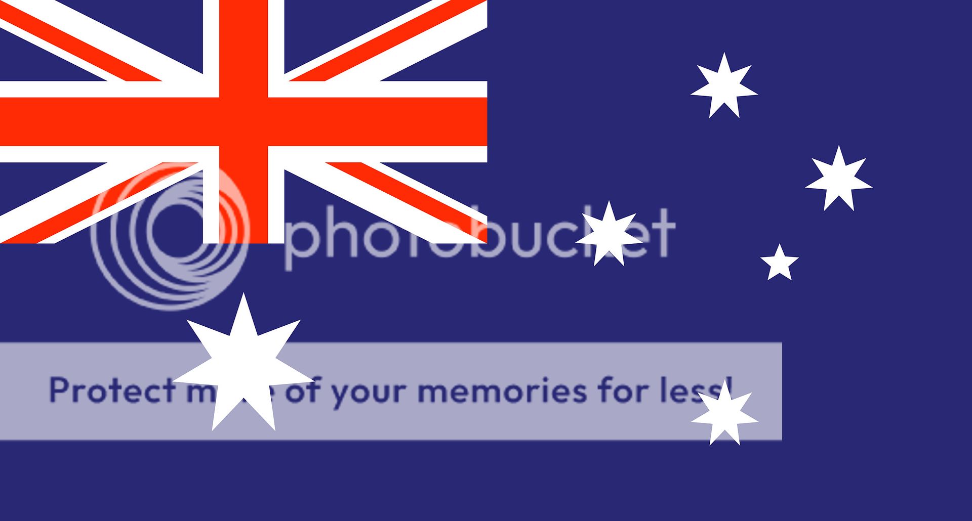 Australian Flag Outline