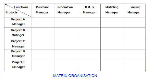 Authority Matrix Example