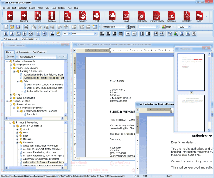 Authorization Letter Sample Format