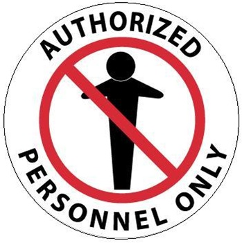 Authorized Personnel Only