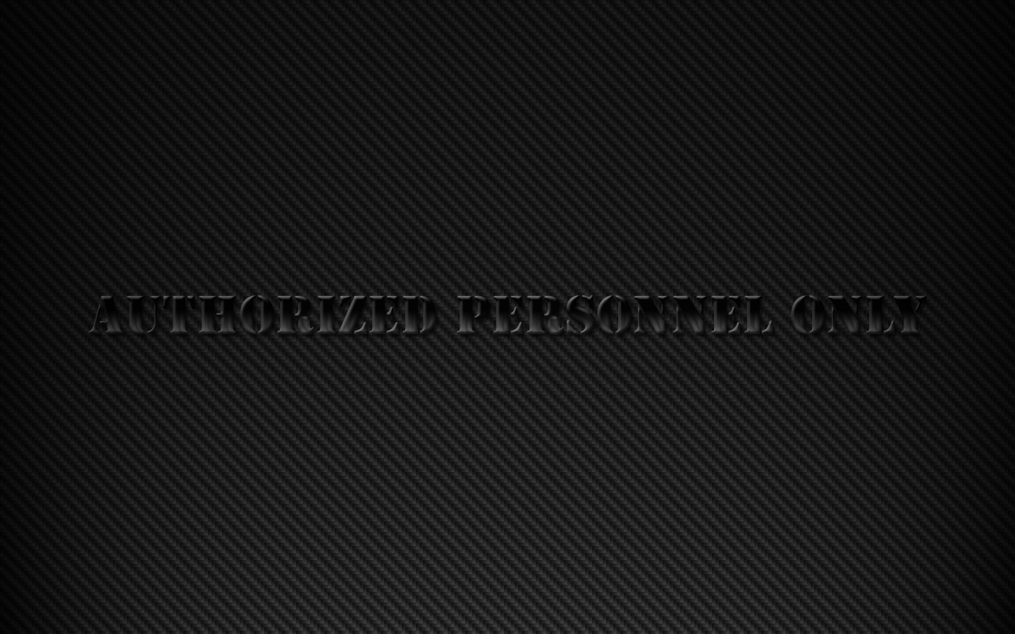 Authorized Personnel Only Wallpaper