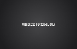 Authorized Personnel Only Wallpaper