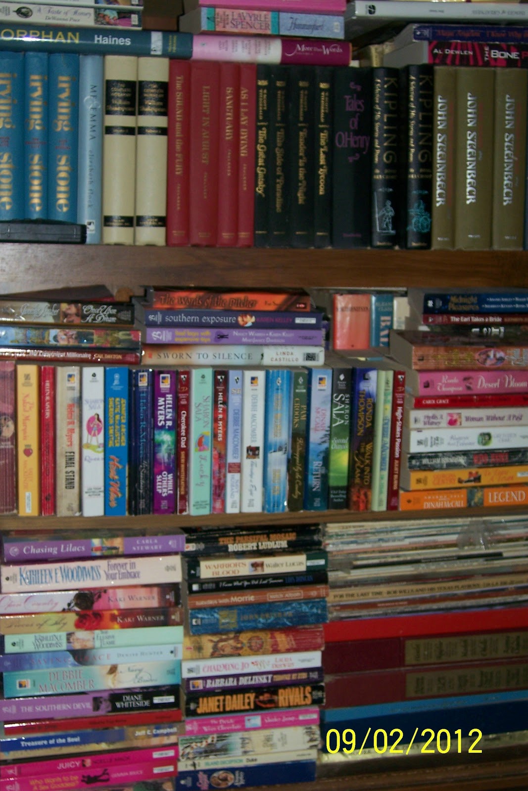 Authors Bookshelves